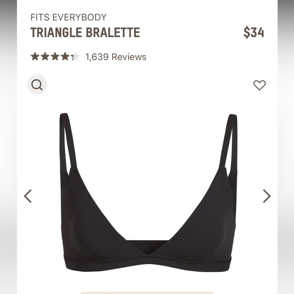 SKIMS TRIANGLE BRALETTE